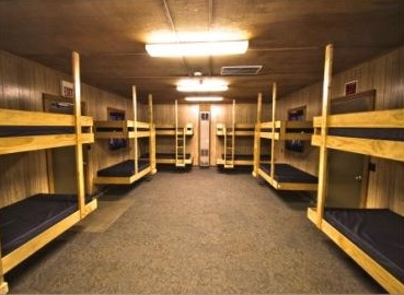 Interior of the Hargreaves Cabin